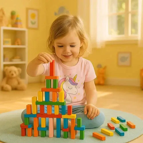 wooden domino